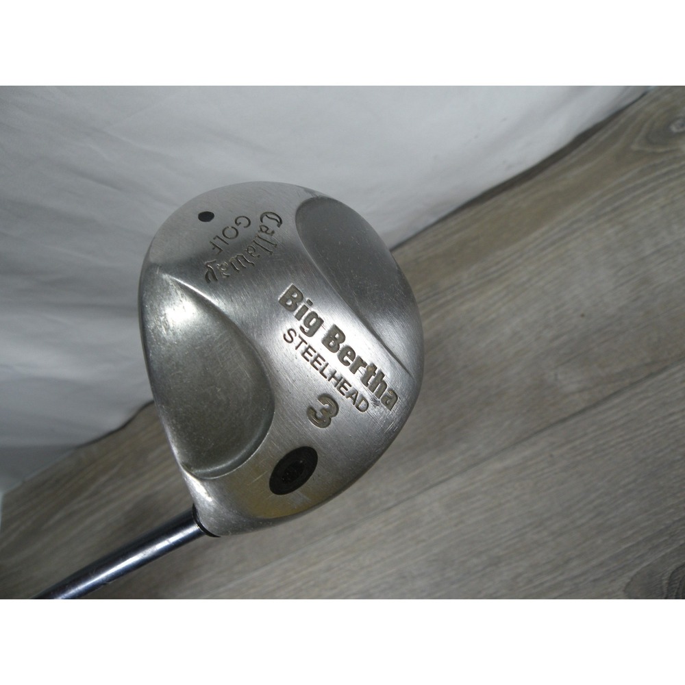 Callaway Big Bertha Steelhead 3 Wood Fairway Wood RCH 99 Firm Flex Graphite